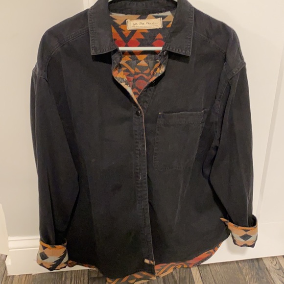Free people Aztec shirt button up - Picture 2 of 3